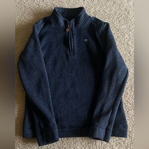 Crown & Ivy kids | Blue Fleece Half Zip Pullover